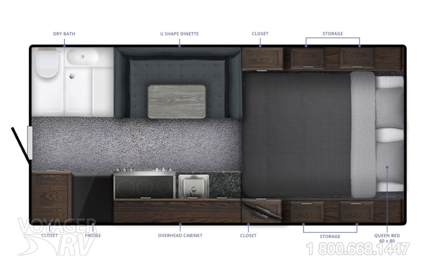 2026 Northern Lite 10.2EX Dry Bath Limited Edition Floorplan