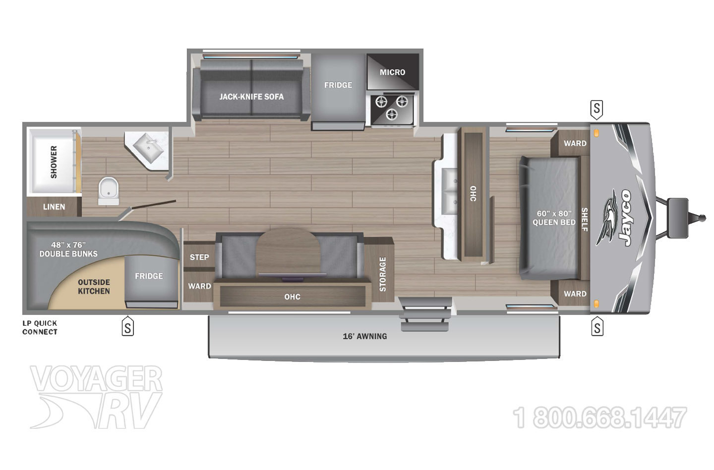 2023 Grand Design Imagine XLS 23BHE Floorplan
