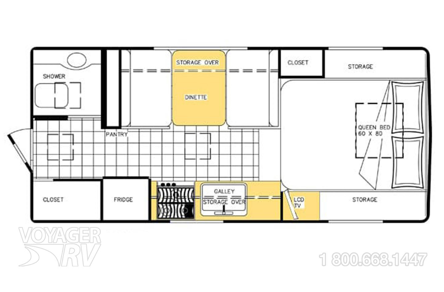 2014 Northern Lite 10.2 CD SE Floorplan