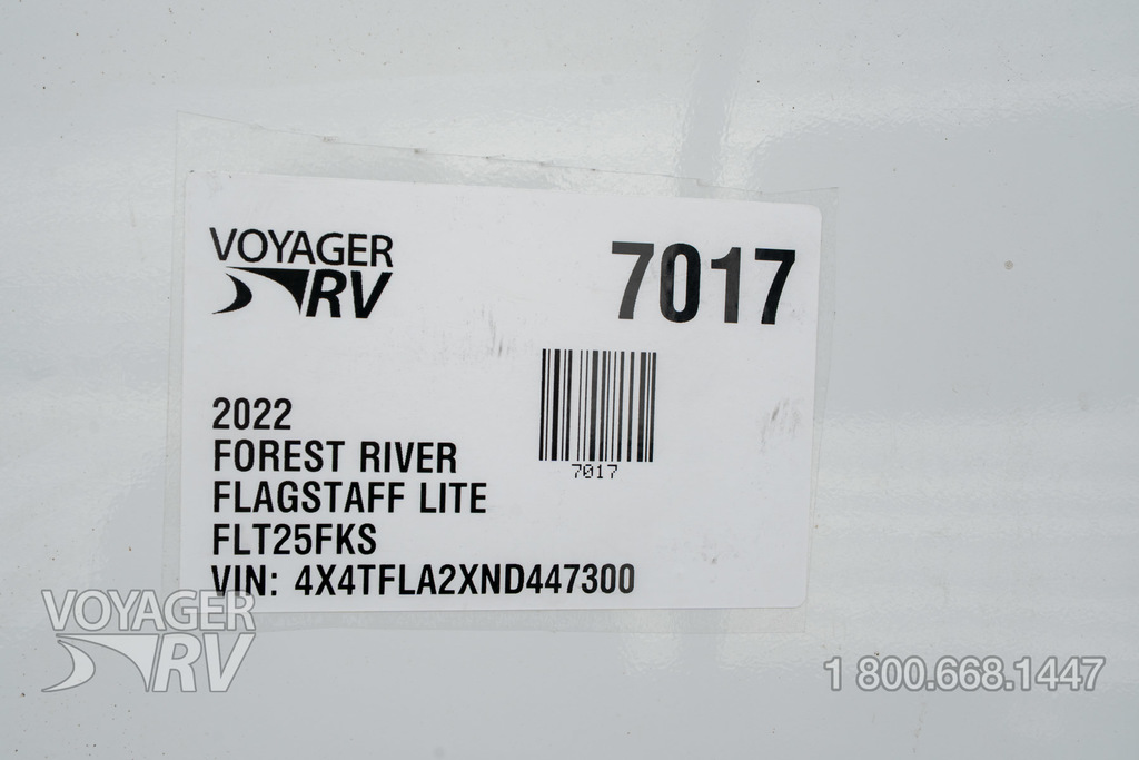 2022 Forest River Flagstaff Micro 25FKS