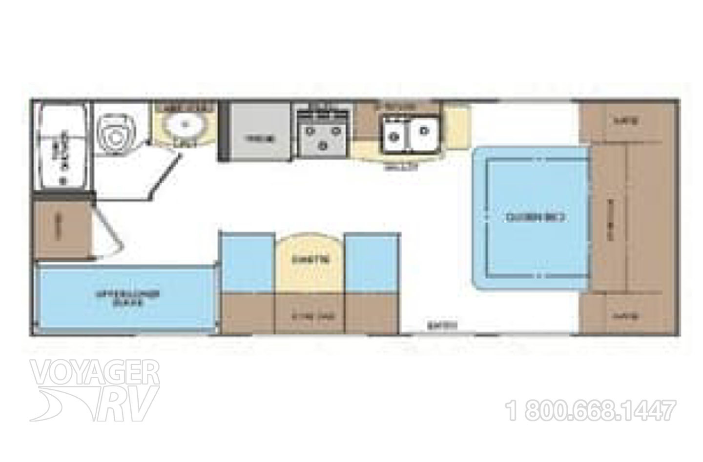 2010 Lance 2180 Floorplan