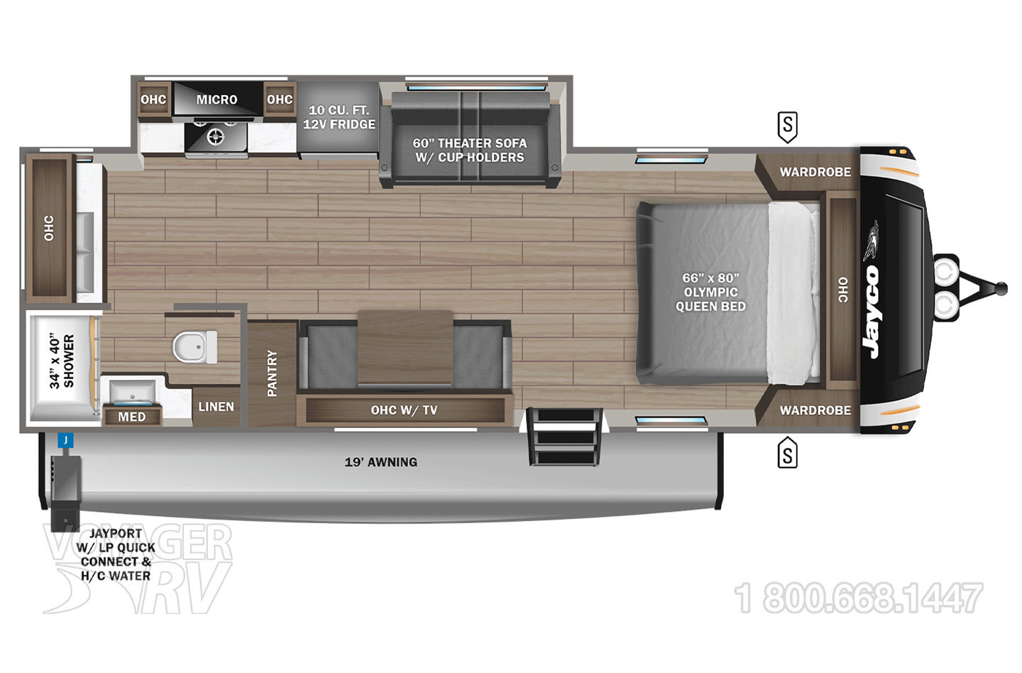 2026 Jayco Eagle HT 230MLCS Floorplan
