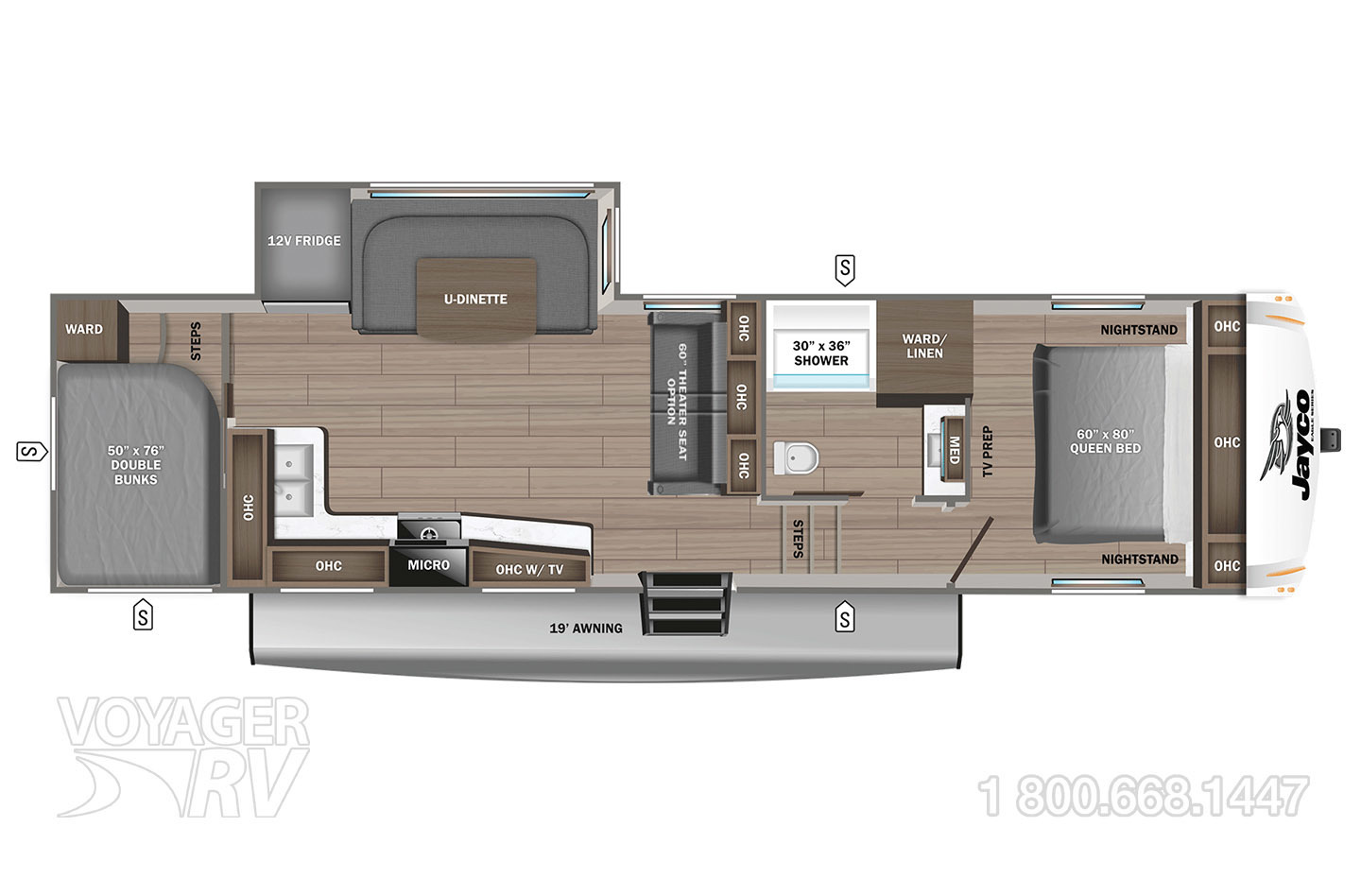 2026 Jayco Eagle SLE 28BHU Floorplan