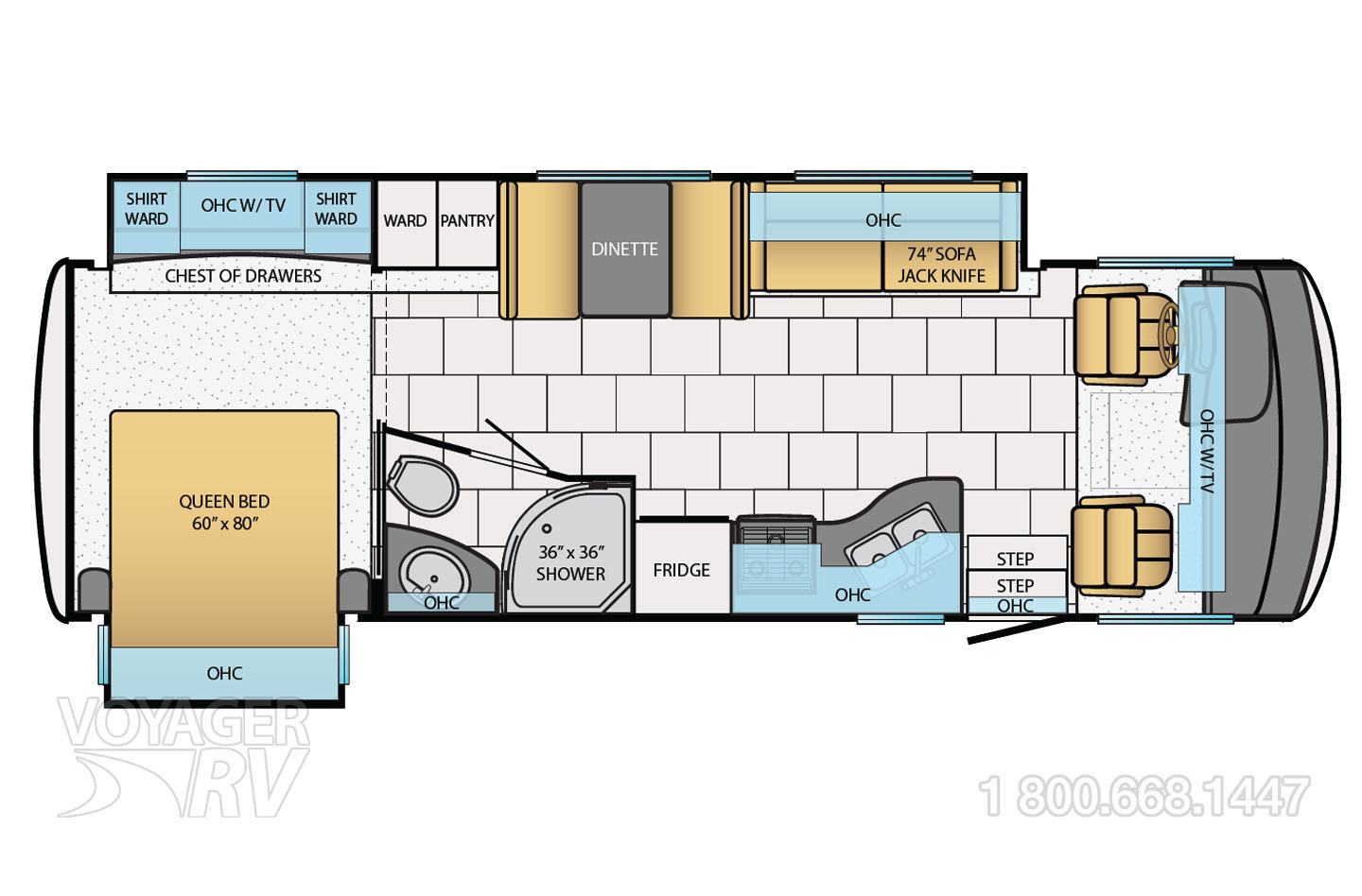 2014 Newmar Baystar 2903 Floorplan