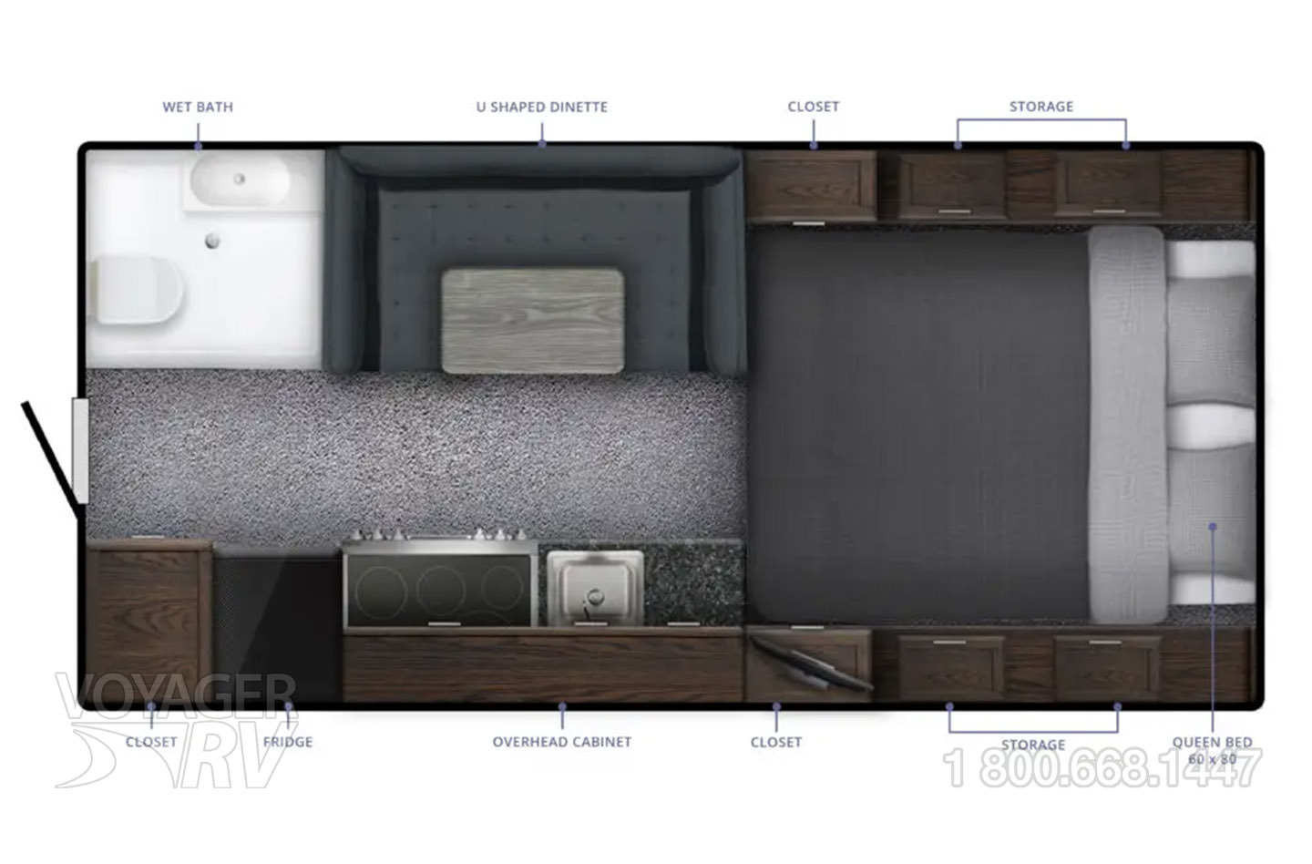 2026 Northern Lite 9.6 Wet Bath Limited Edition Floorplan