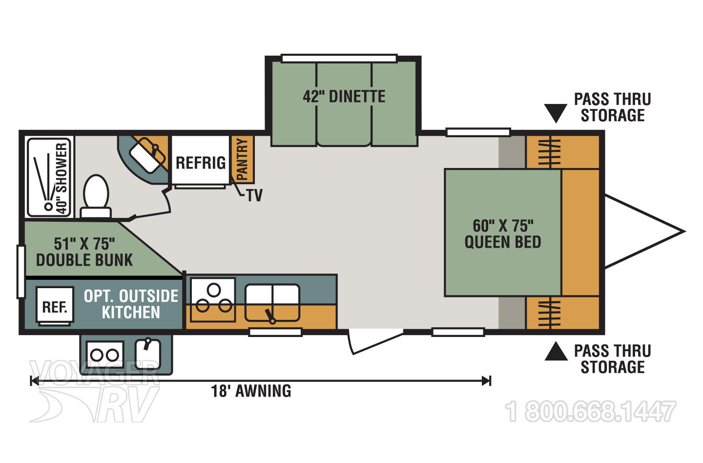 2026 Jayco Jay Flight SLX 172DBW SPORT Floorplan