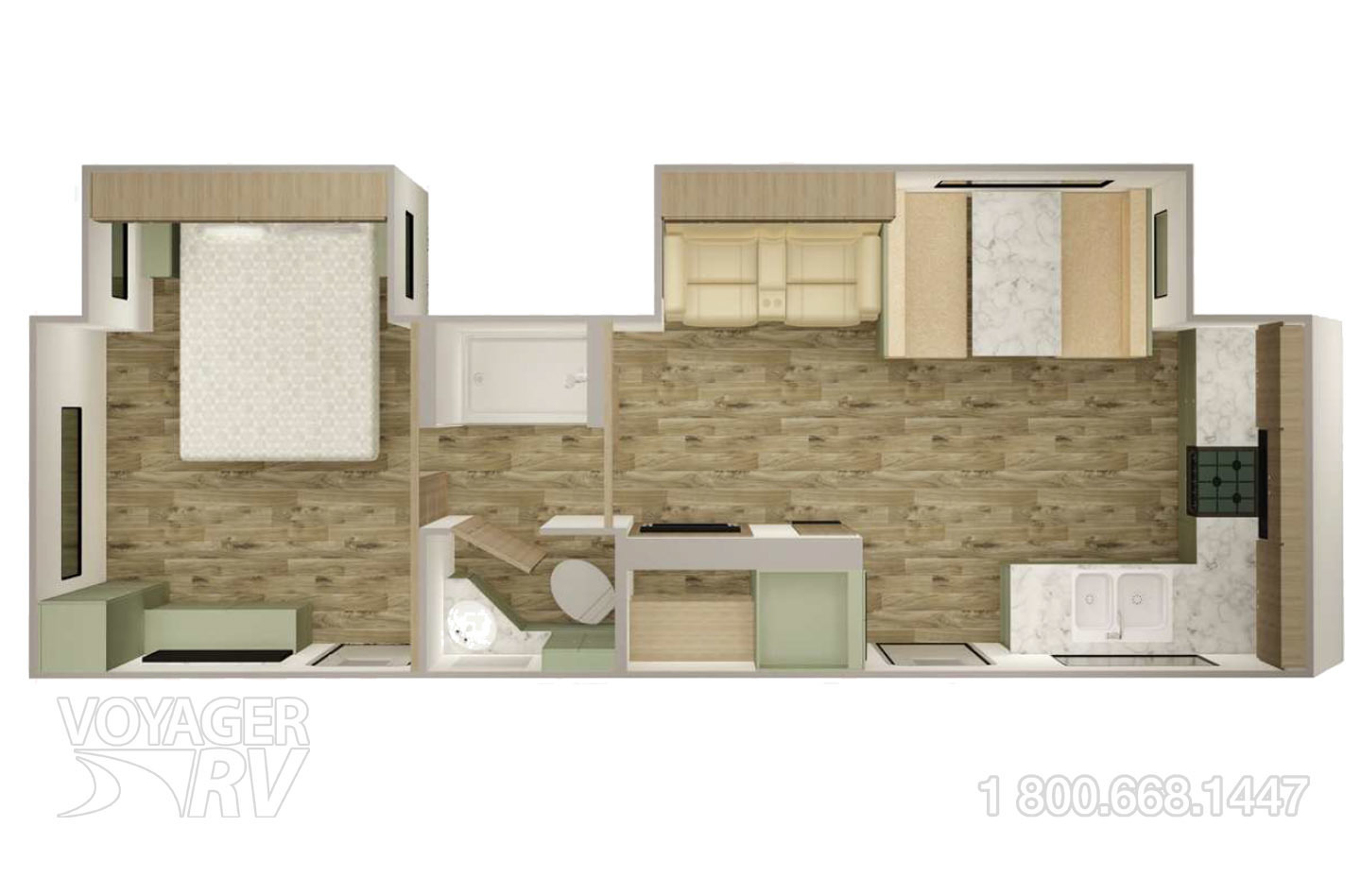 2026 General Coach Citation RVC Edition 34FKRB Floorplan