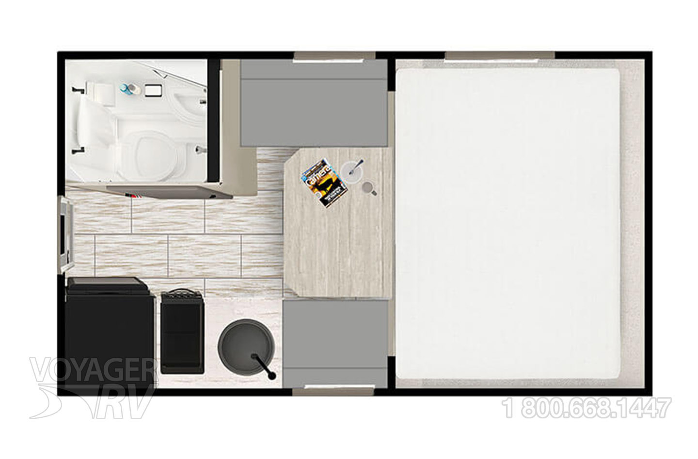 2026 Lance Squire SQ610  Floorplan