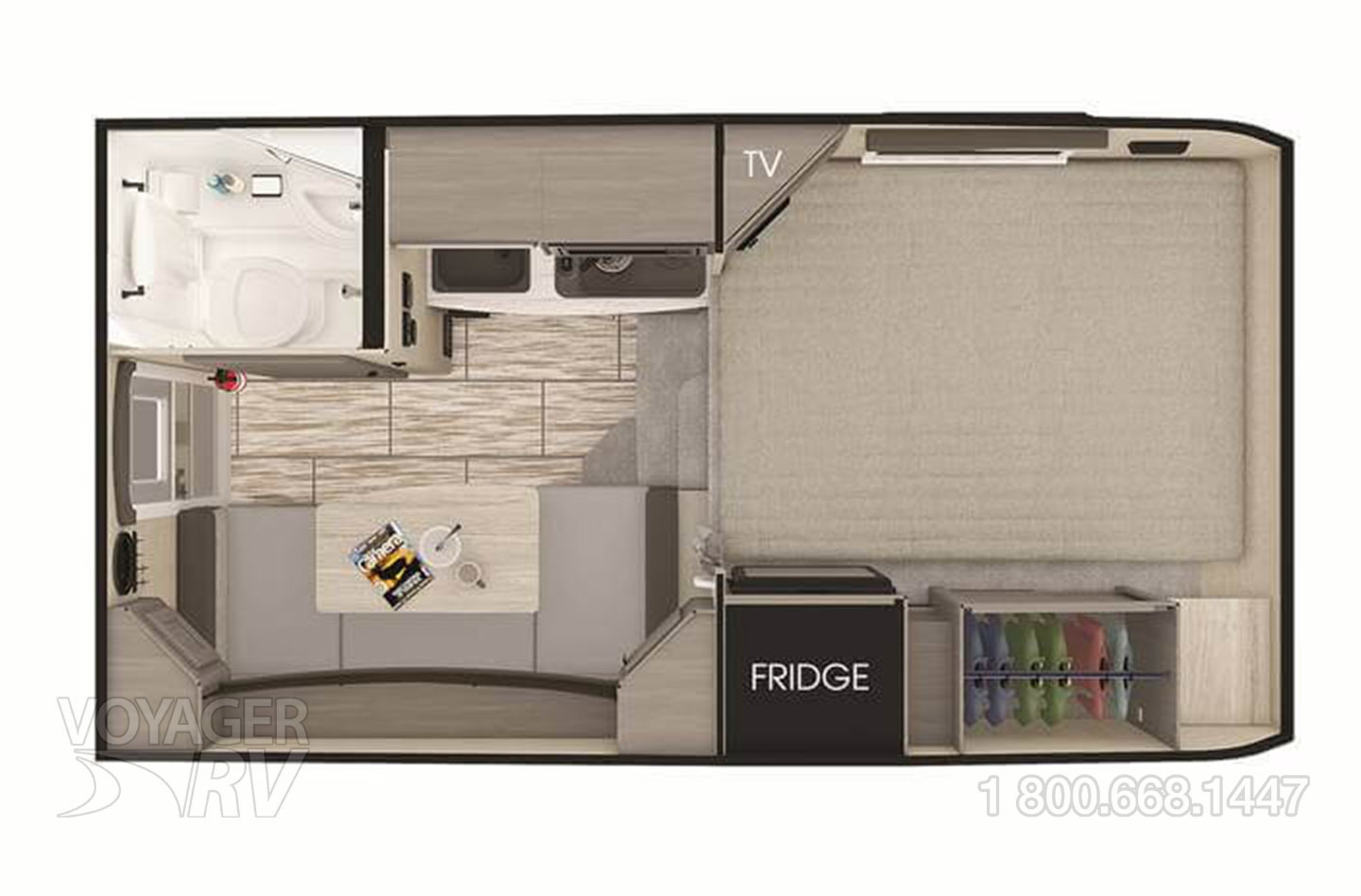 2026 Lance 650  Floorplan