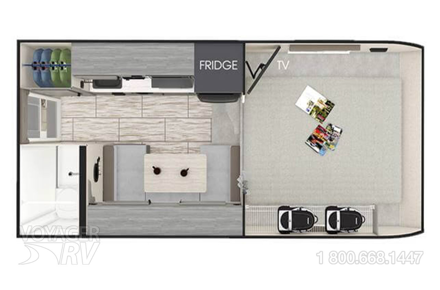 2026 Lance 825  Floorplan