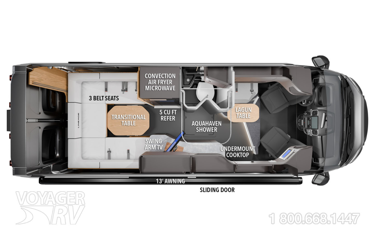 2026 Grand Design Lineage Series VP LVP1 Floorplan