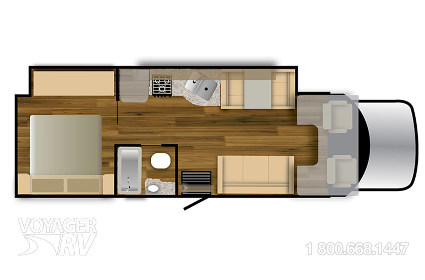 2022 Nexus Rebel  M30R  Floorplan