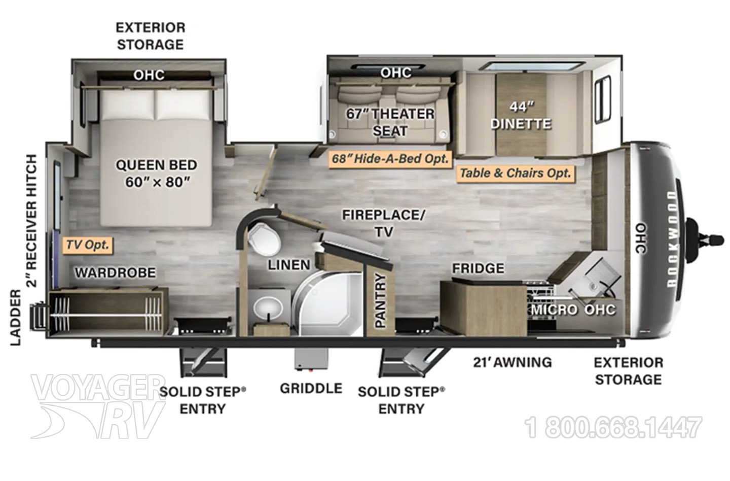 2021 Lance 2285  Floorplan