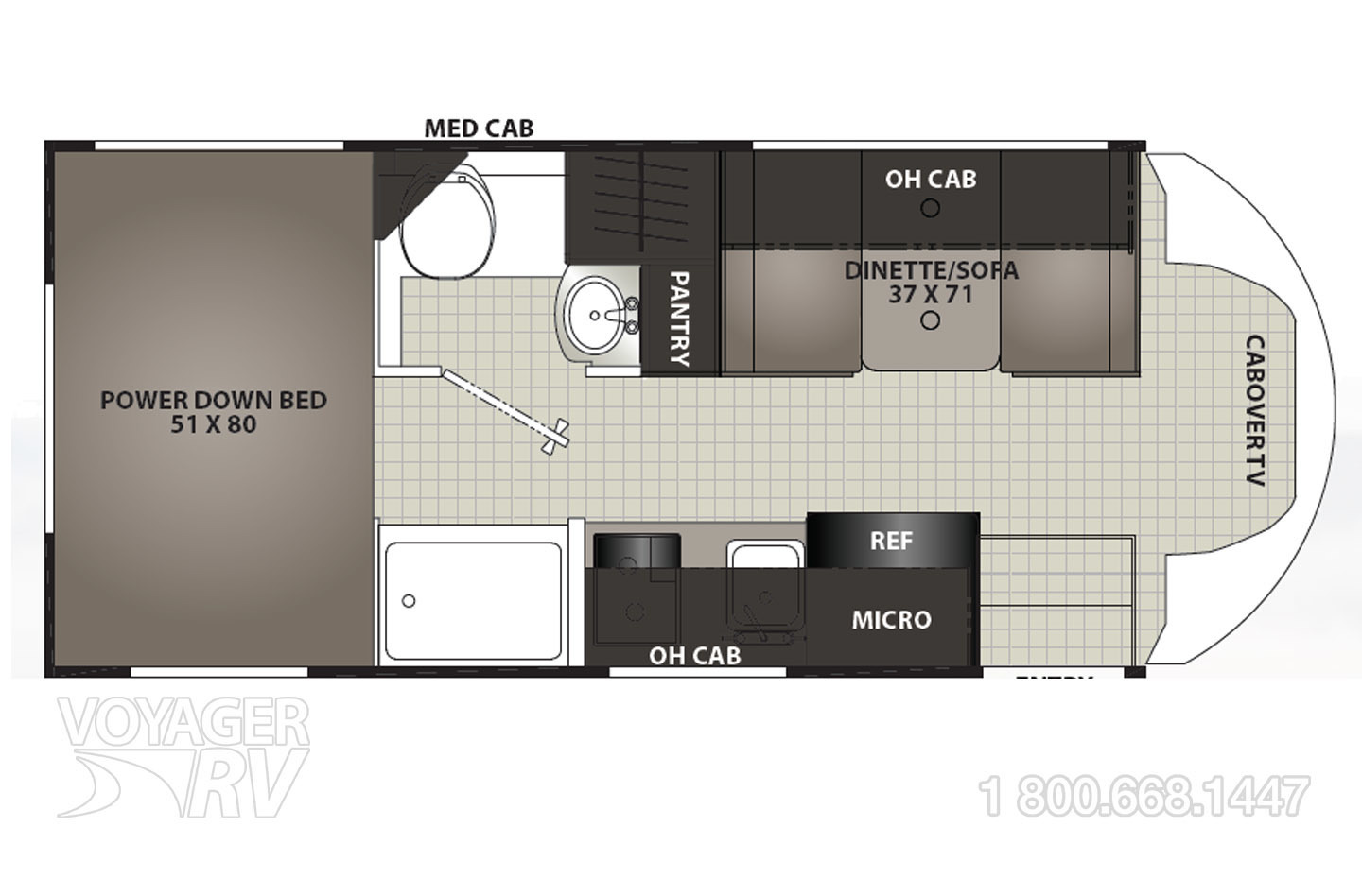 2023 Coachmen Crosstrail 20XG Floorplan