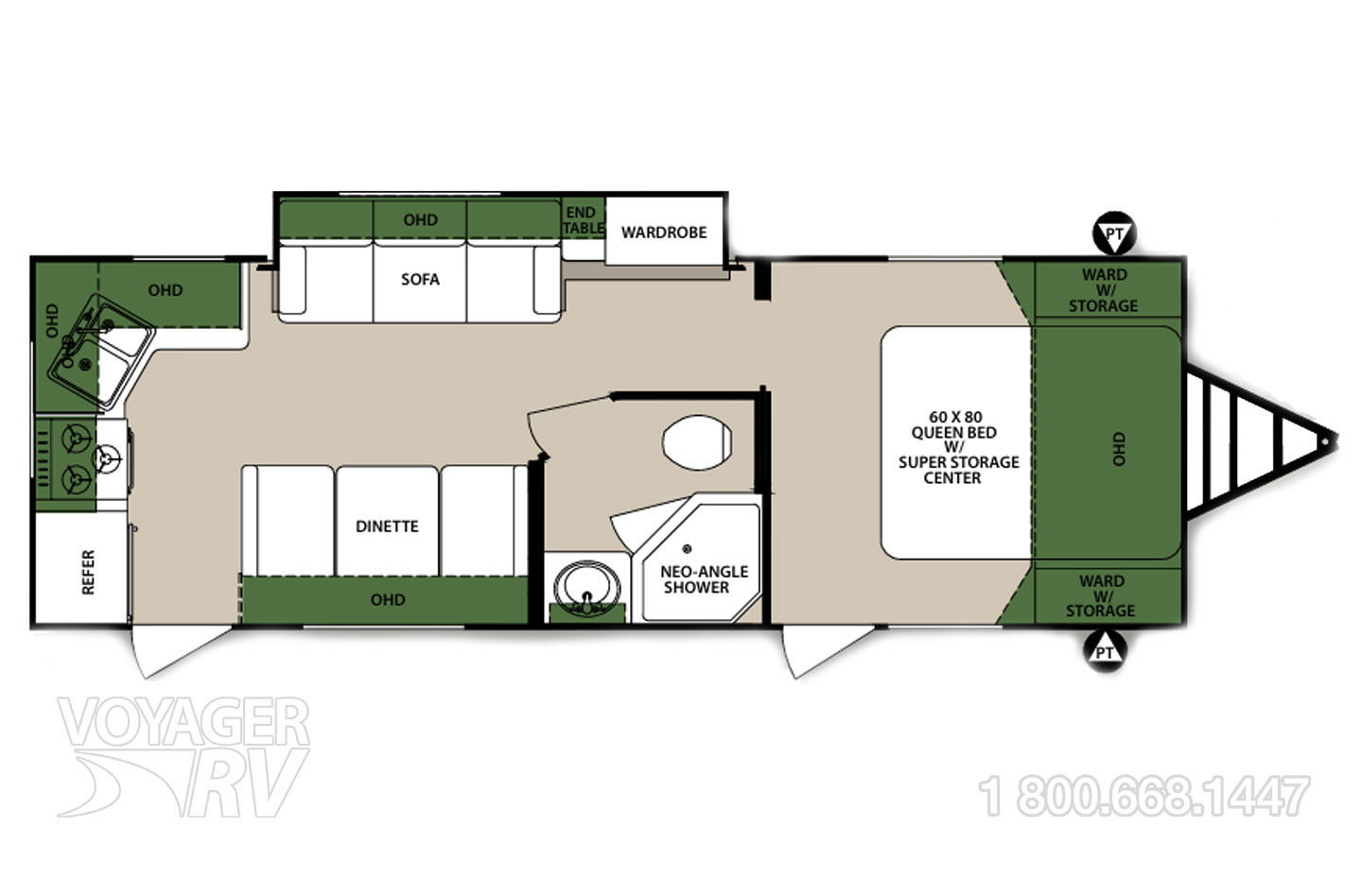2021 Grand Design Transcend Xplor 200MK Floorplan