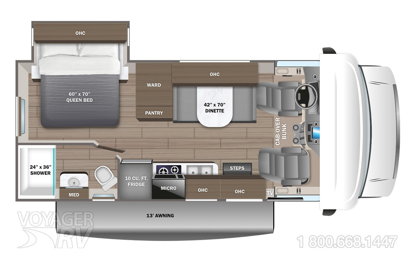 2027 Jayco Redhawk SE 22C Floorplan