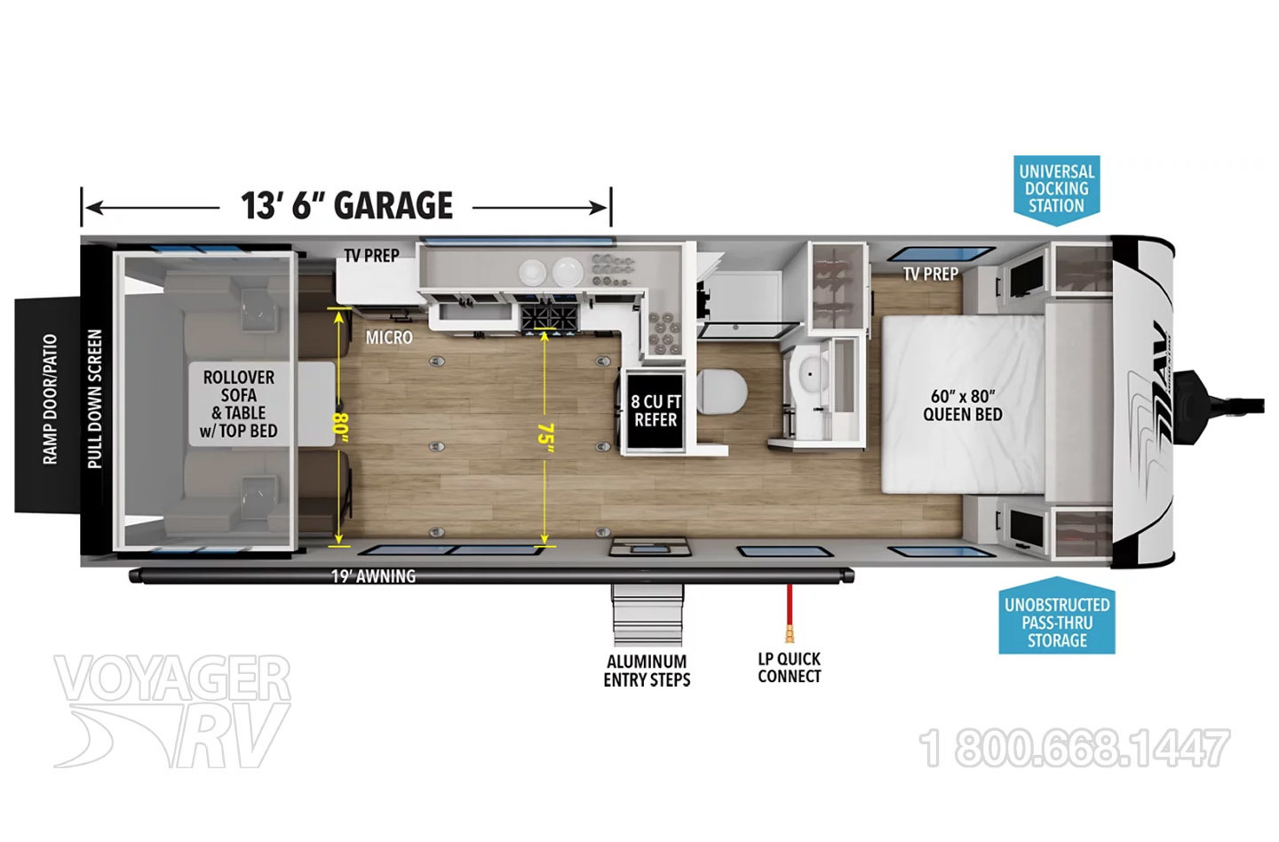 2027 Grand Design Momentum 27MAV Floorplan