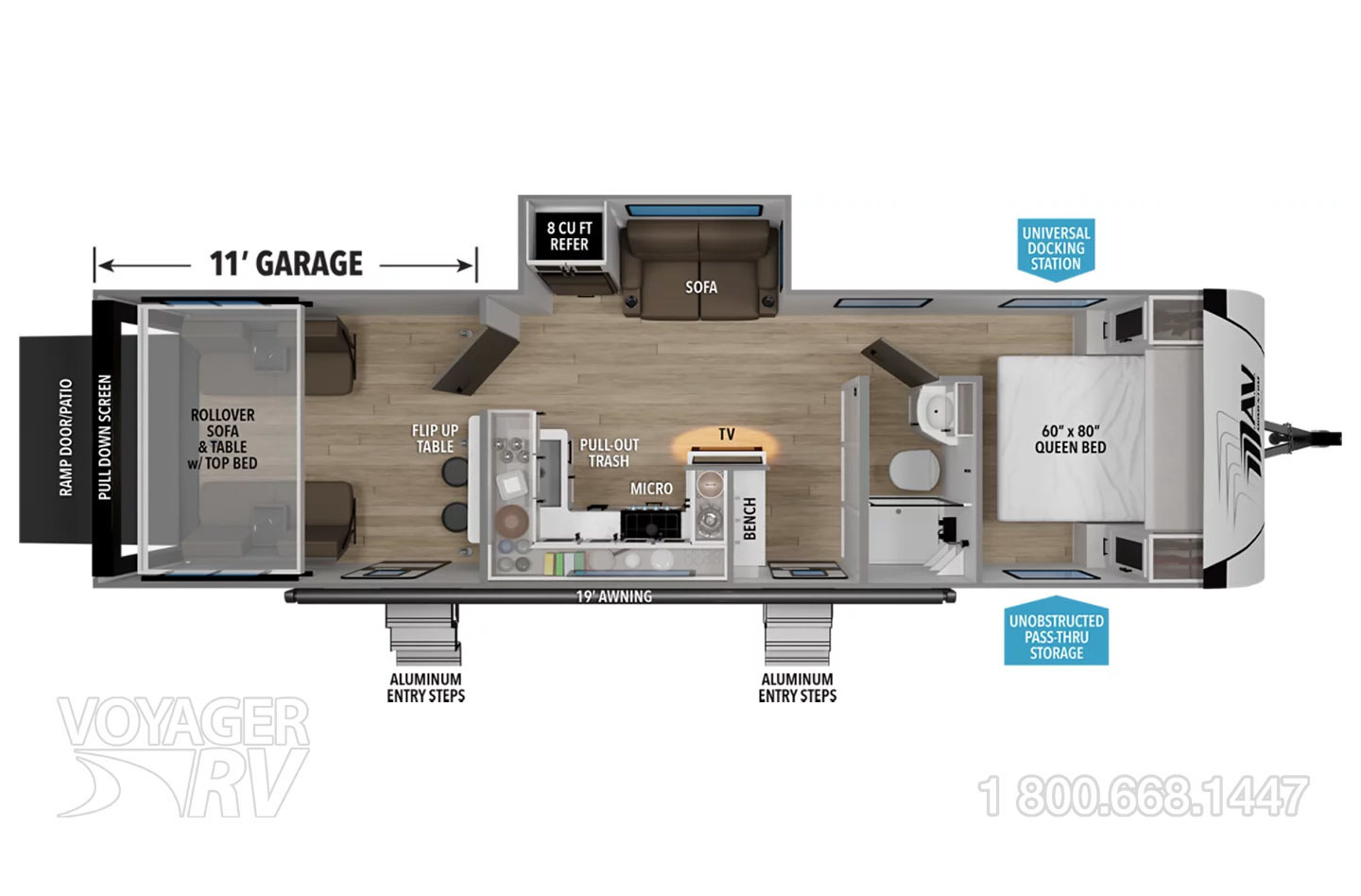 2027 Grand Design Momentum 30MAV Floorplan
