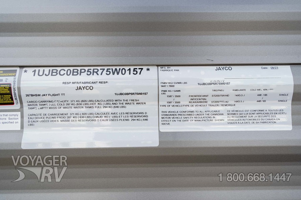 2024 Jayco Jay Flight 267BHSW