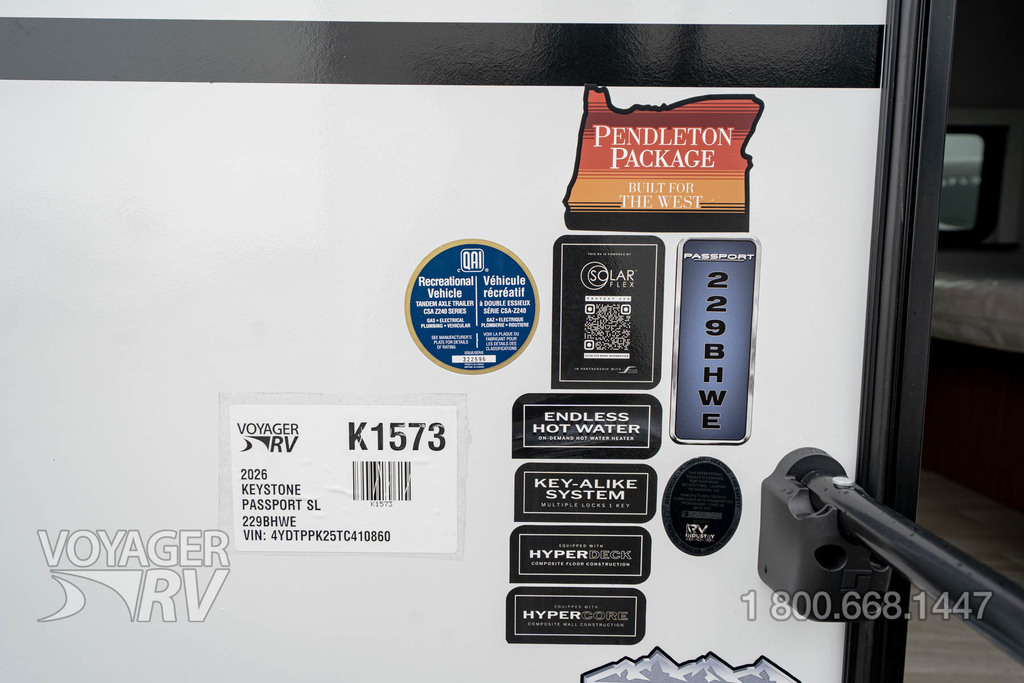 2027 Keystone Passport SL 229BHWE