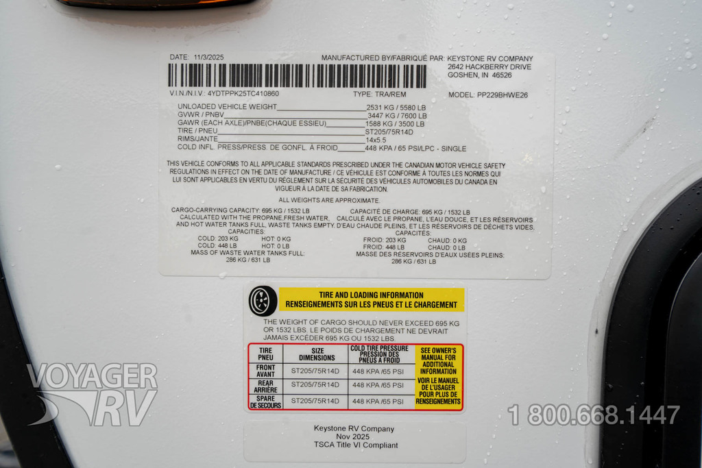 2027 Keystone Passport SL 229BHWE