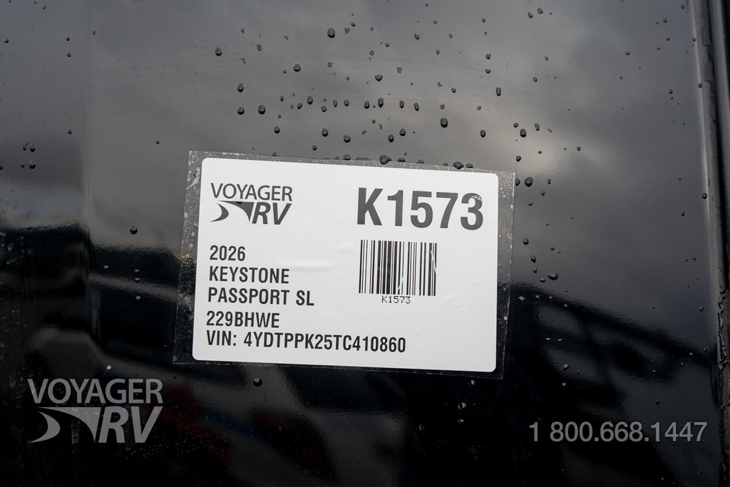 2027 Keystone Passport SL 229BHWE