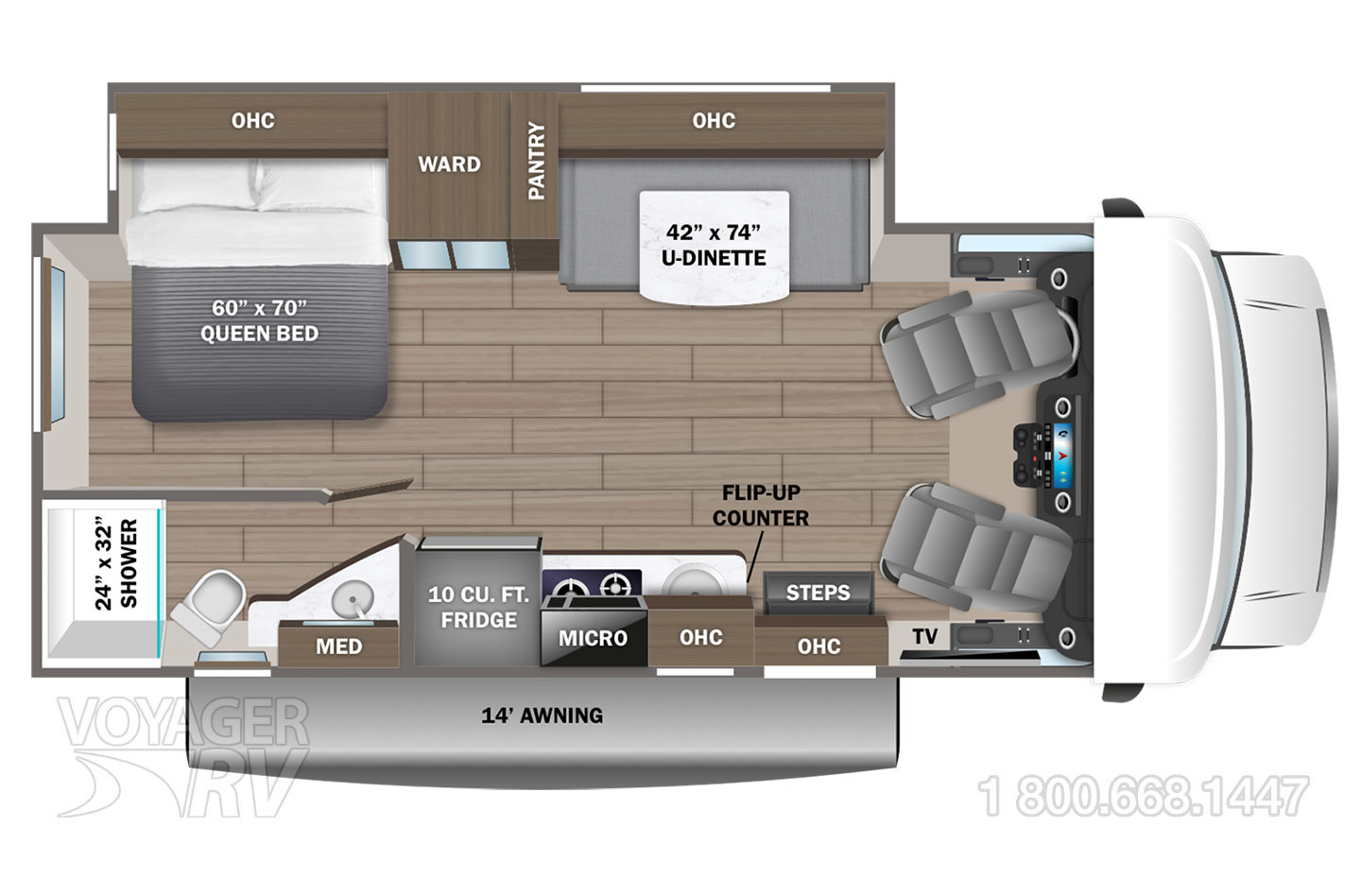 2027 Jayco Melbourne 24L Floorplan