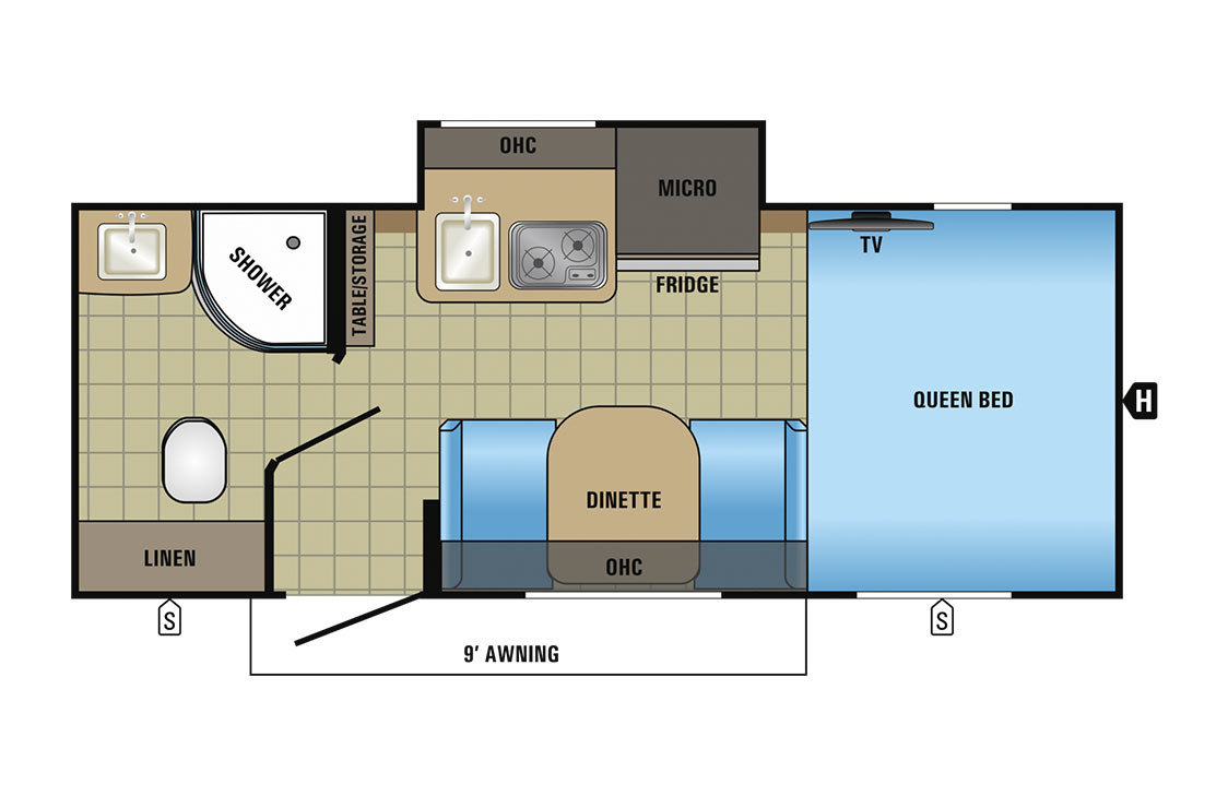 hummingbird travel trailer floor plans