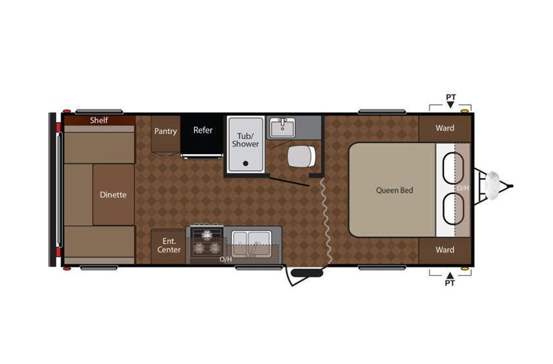 For Sale New 2017 Jayco Hummingbird 17RK Travel Trailers