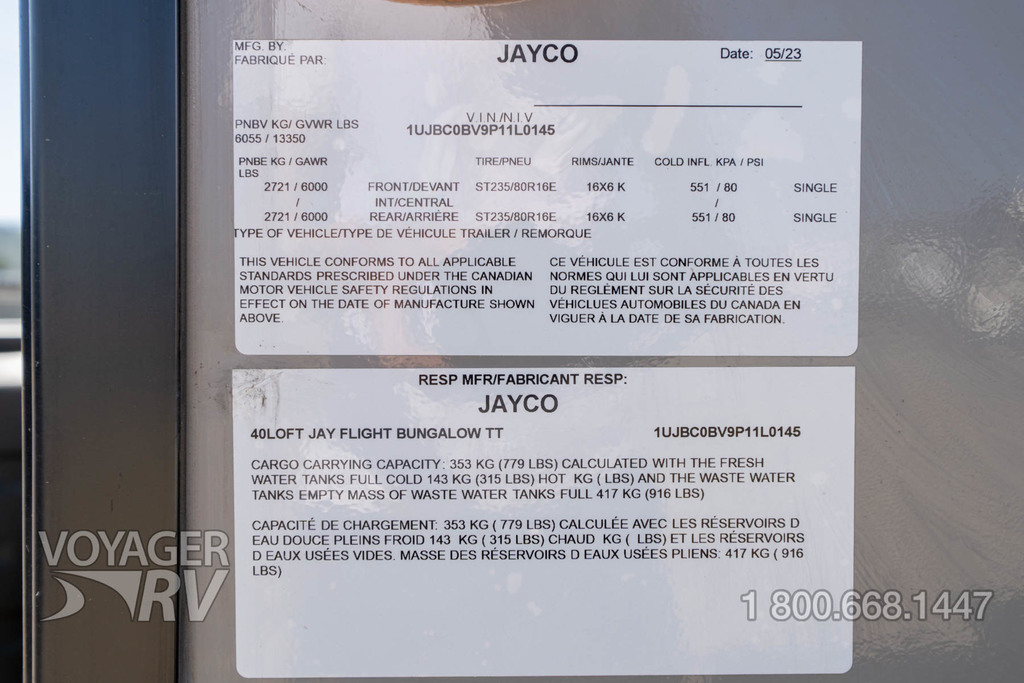 2023 Jayco Jay Flight 40LOFT Bungalow
