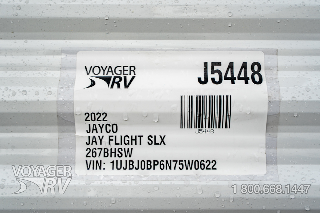 2022 Jayco Jay Flight SLX 267BHSW