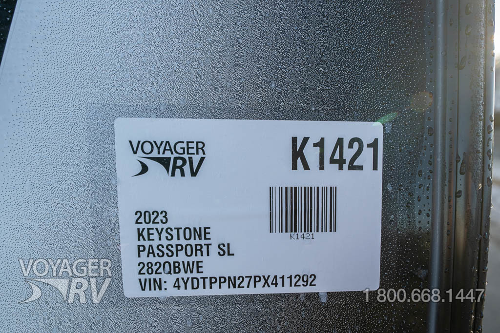 2023 Keystone Passport SL 282QBWE
