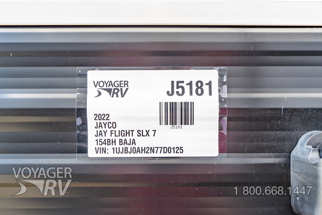 2022 Jayco Jay Flight SLX-7 154BH Baja