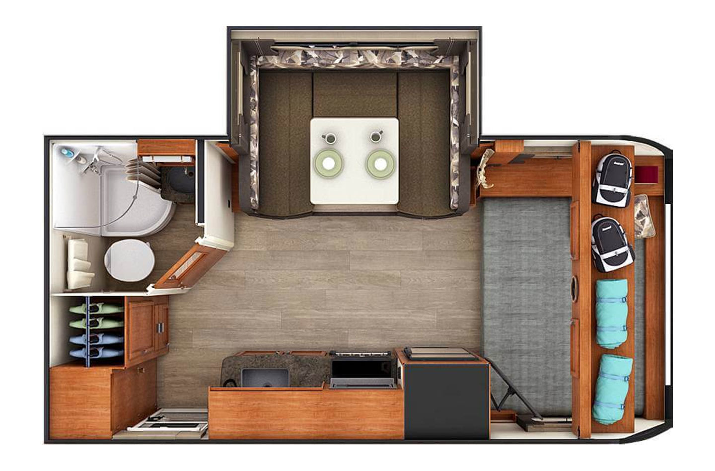 2021 Lance 1685 Floorplan