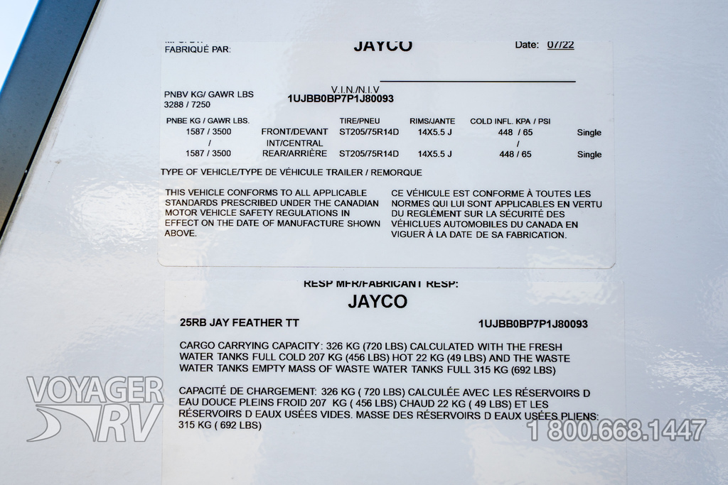 2022 Jayco Jay Feather 25RB
