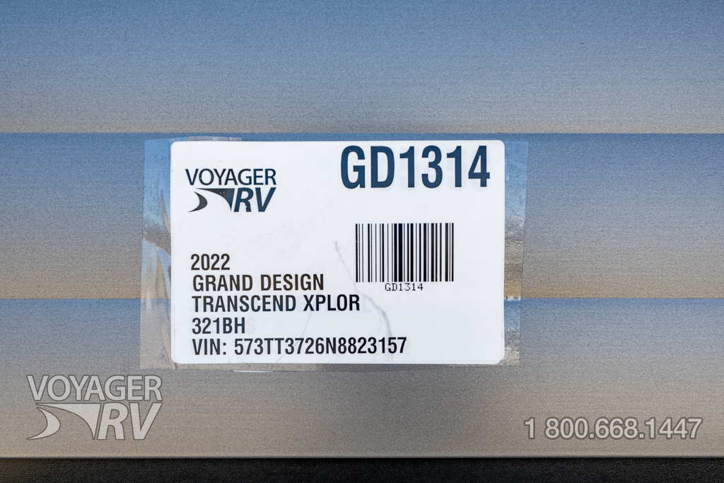 2022 Grand Design Transcend Xplor 321BH