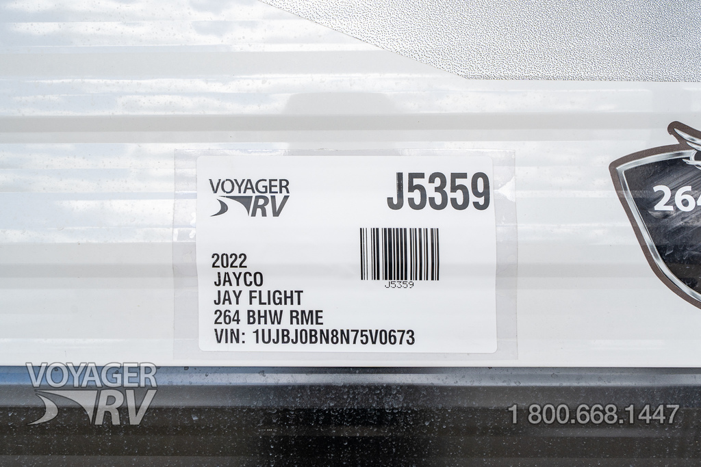 2022 Jayco Jay Flight 264BHW Rocky Mountain