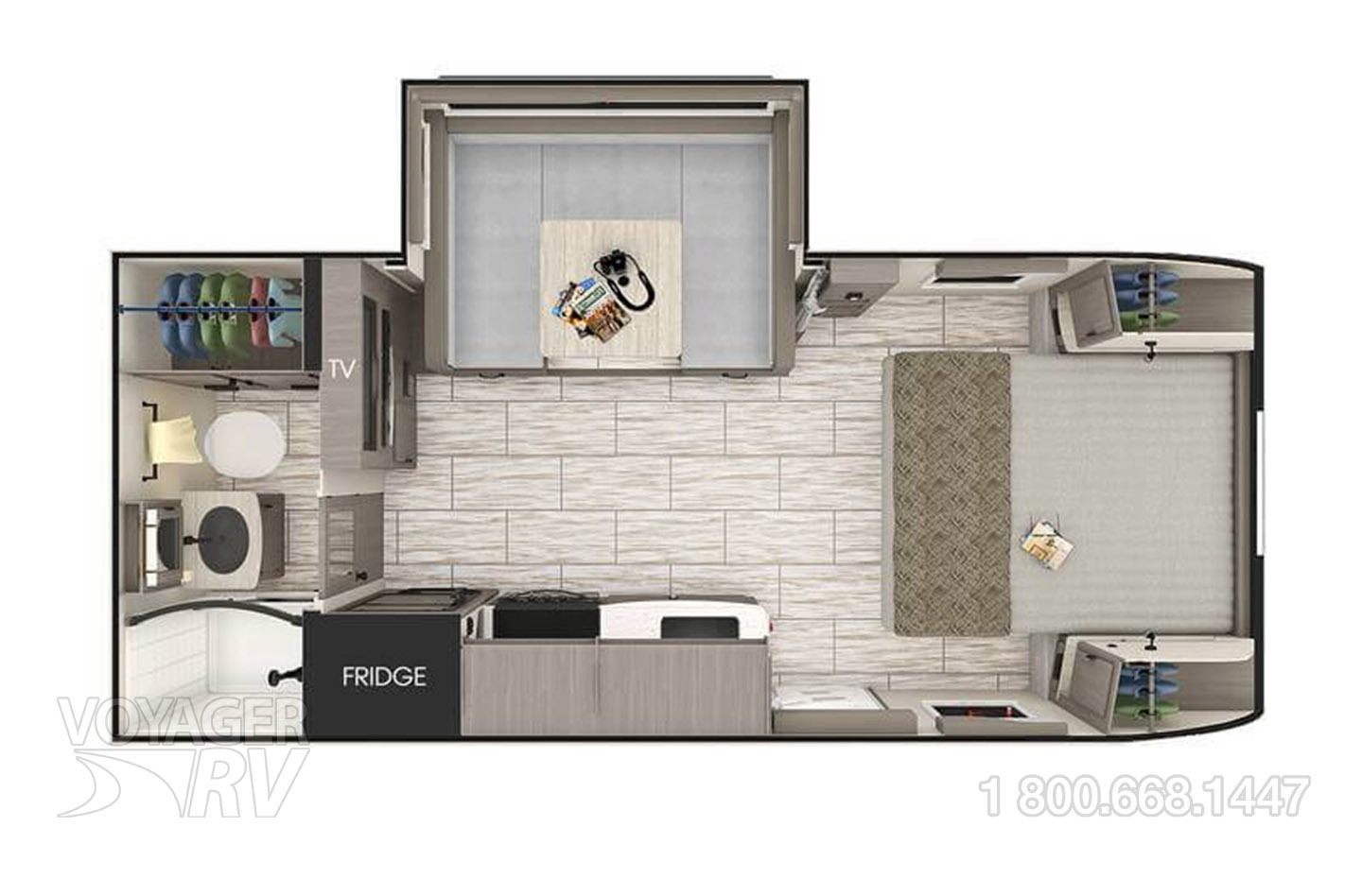2023 Lance 1985 Floorplan
