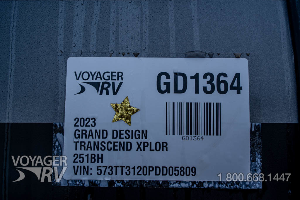2023 Grand Design Transcend Xplor 251BH