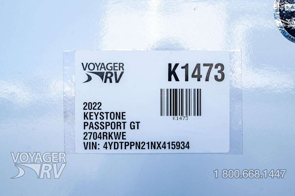 2022 Keystone Passport GT 2704RKWE