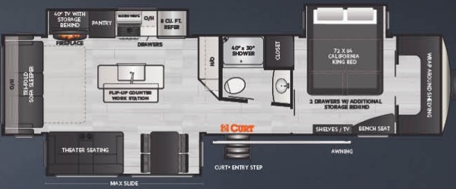 2023 Jayco Eagle HT 294CKBS Floorplan