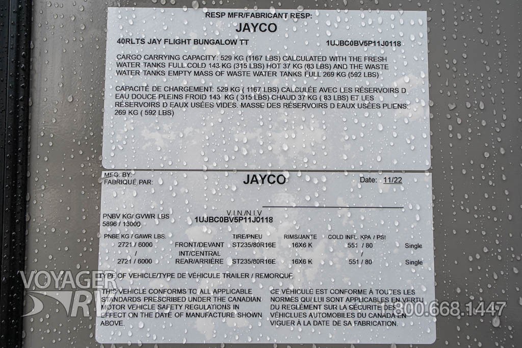 2023 Jayco Jay Flight 40RLTS Bungalow