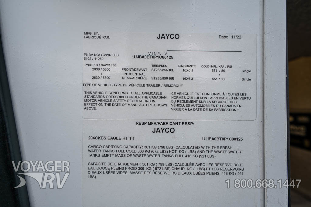 2023 Jayco Eagle HT 294CKBS