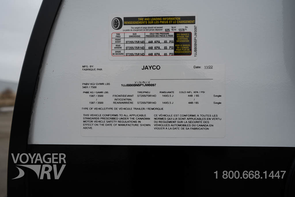 2023 Jayco Jay Feather 22BH