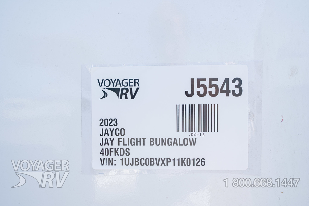 2023 Jayco Jay Flight 40FKDS Bungalow