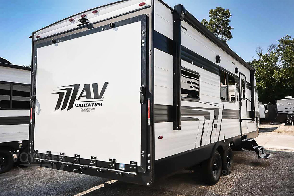 For Sale New 2025 Grand Design Momentum MAV 22MAV Toy Haulers Travel Trailers Voyager RV Centre