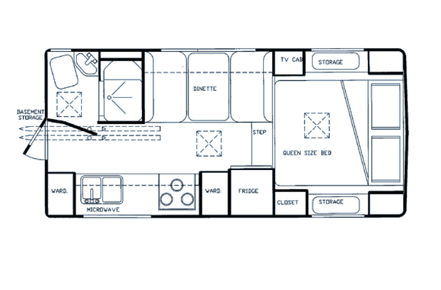 2020 Bigfoot 10.6 Dry Bath Floorplan