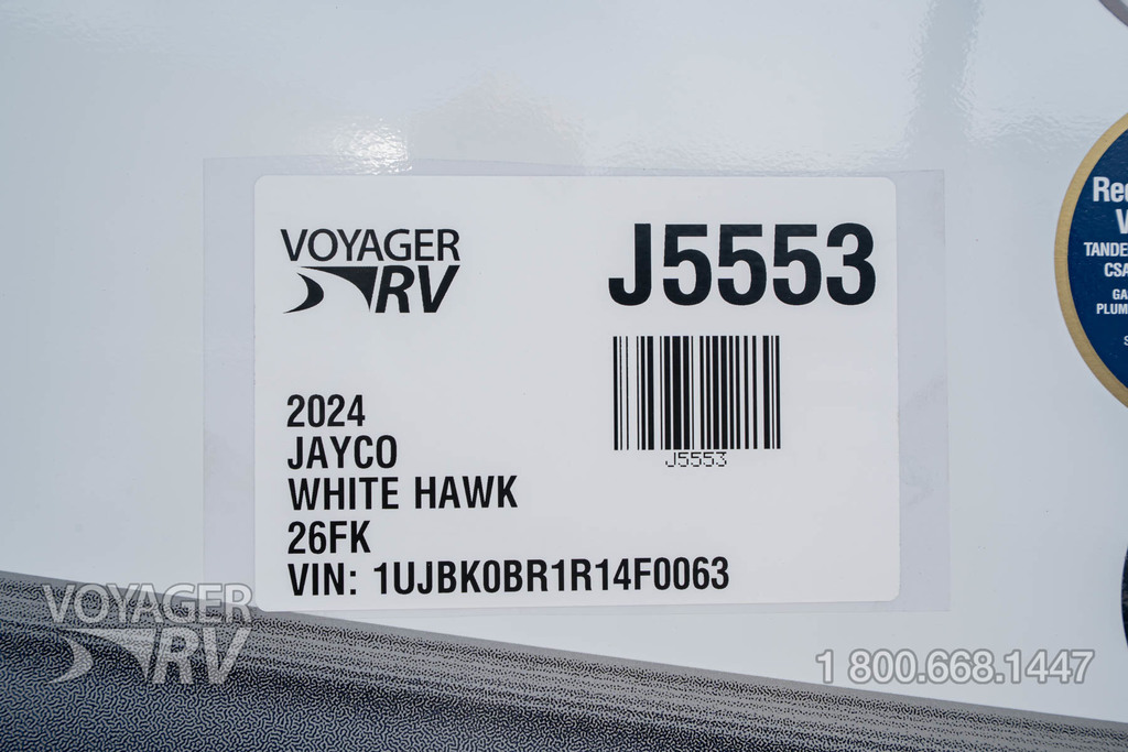 2024 Jayco White Hawk 26FK