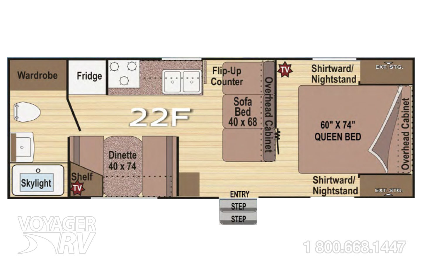 2013 Keystone Cougar 28RBS Floorplan
